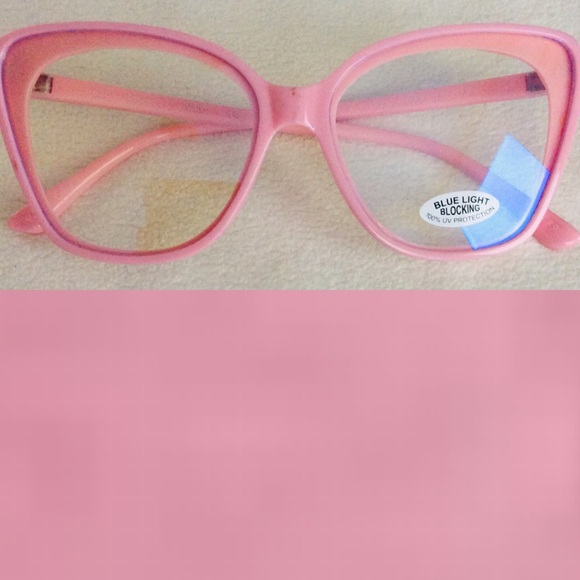 Chic New BLUE UV LIGHT Blocking Non-Rx EYEGLASSES - Picture 8 of 9